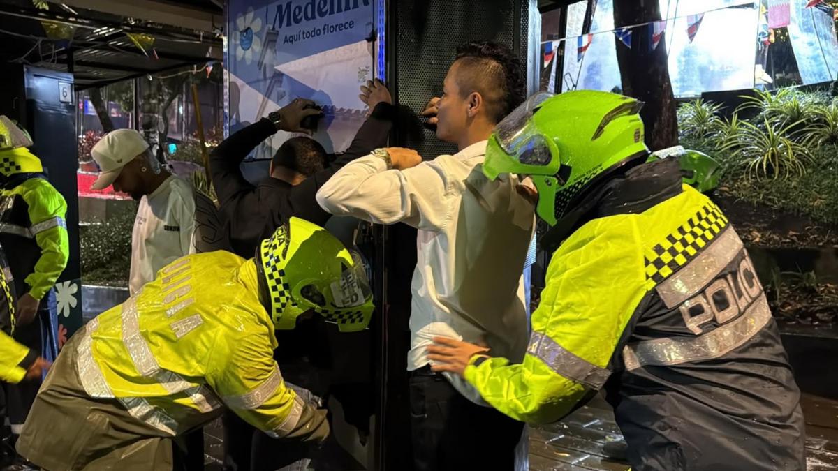 Más de 430 capturas en el Parque Lleras: así golpean las redes criminales en Medellín